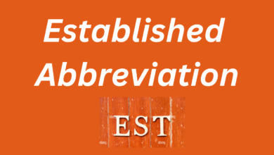 established abbreviation